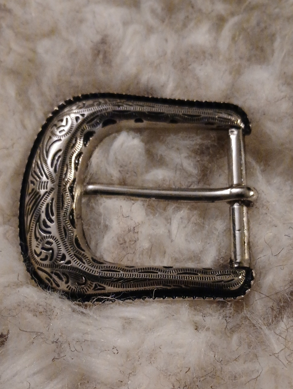 CODY JAMES Engraved Silver Western Belt Buckle - BRAND NEW